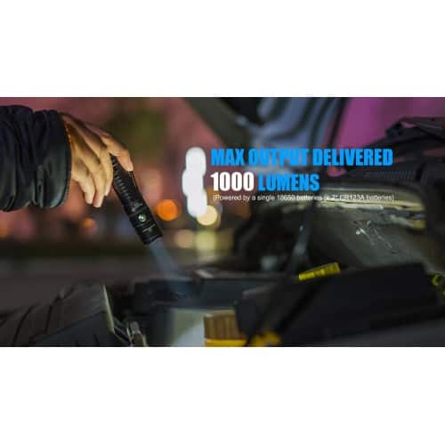 TrustFire E3R Rechargeable EDC Flashlight