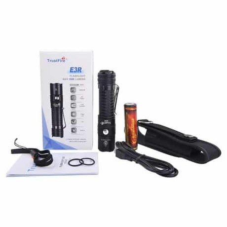 TrustFire E3R Rechargeable EDC Flashlight