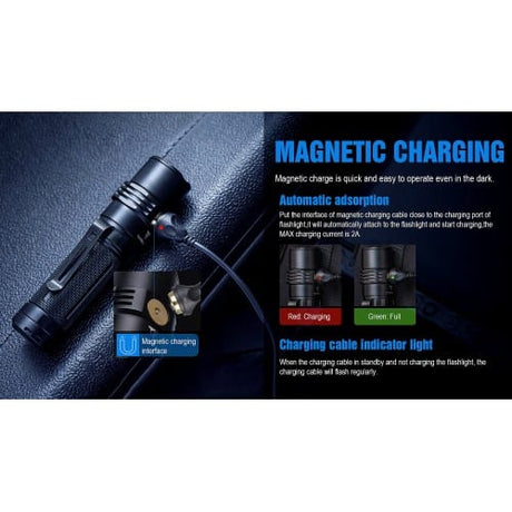 TrustFire MC3 EDC Magnetic Rechargeable Flashlight