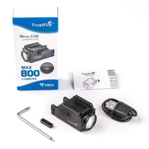 TrustFire Rechargeable GM23 Pistol Torch
