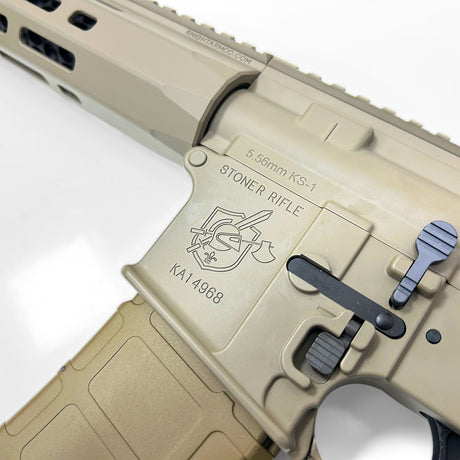 VFC KAC L403A1 / KS-1 GBB Airsoft - TAN-Socom Tactical Airsoft