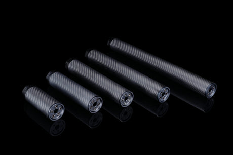 Silverback Airsoft Carbon Dummy Suppressor, Medium-Socom Tactical Airsoft