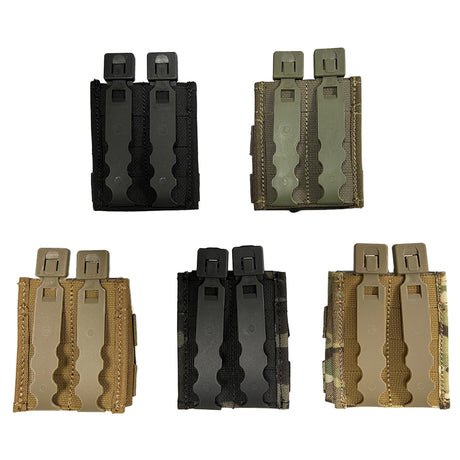 WBD 7.62 S-Tak Single Magazine Pouch With Retention (Various Colours)