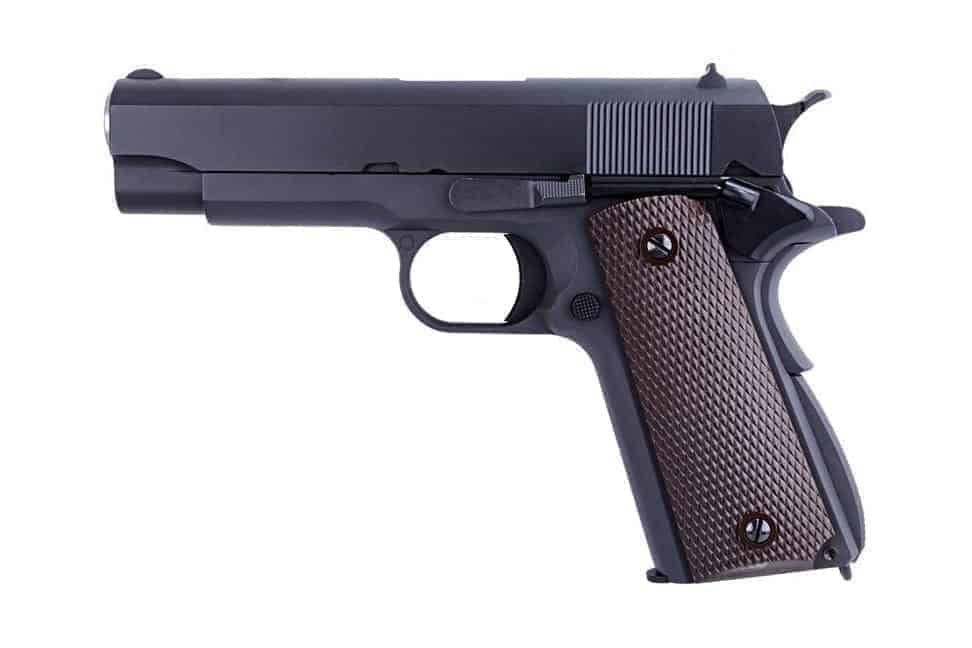 WE M1911 'Commander' Full Metal Airsoft Gas Blowback Pistol
