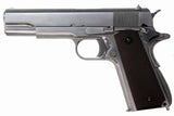 WE M1911 Full Metal Airsoft Gas Blowback Pistol (Silver)