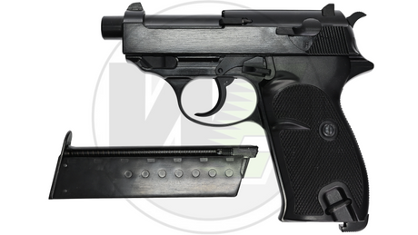 WE p38 Short with Silencer GBB pistol-Socom Tactical Airsoft