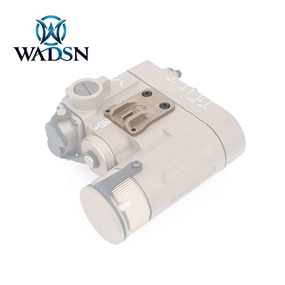 Wadsn DBAL-A2 Assist Sights (Leaf) v2.0 Black/DE