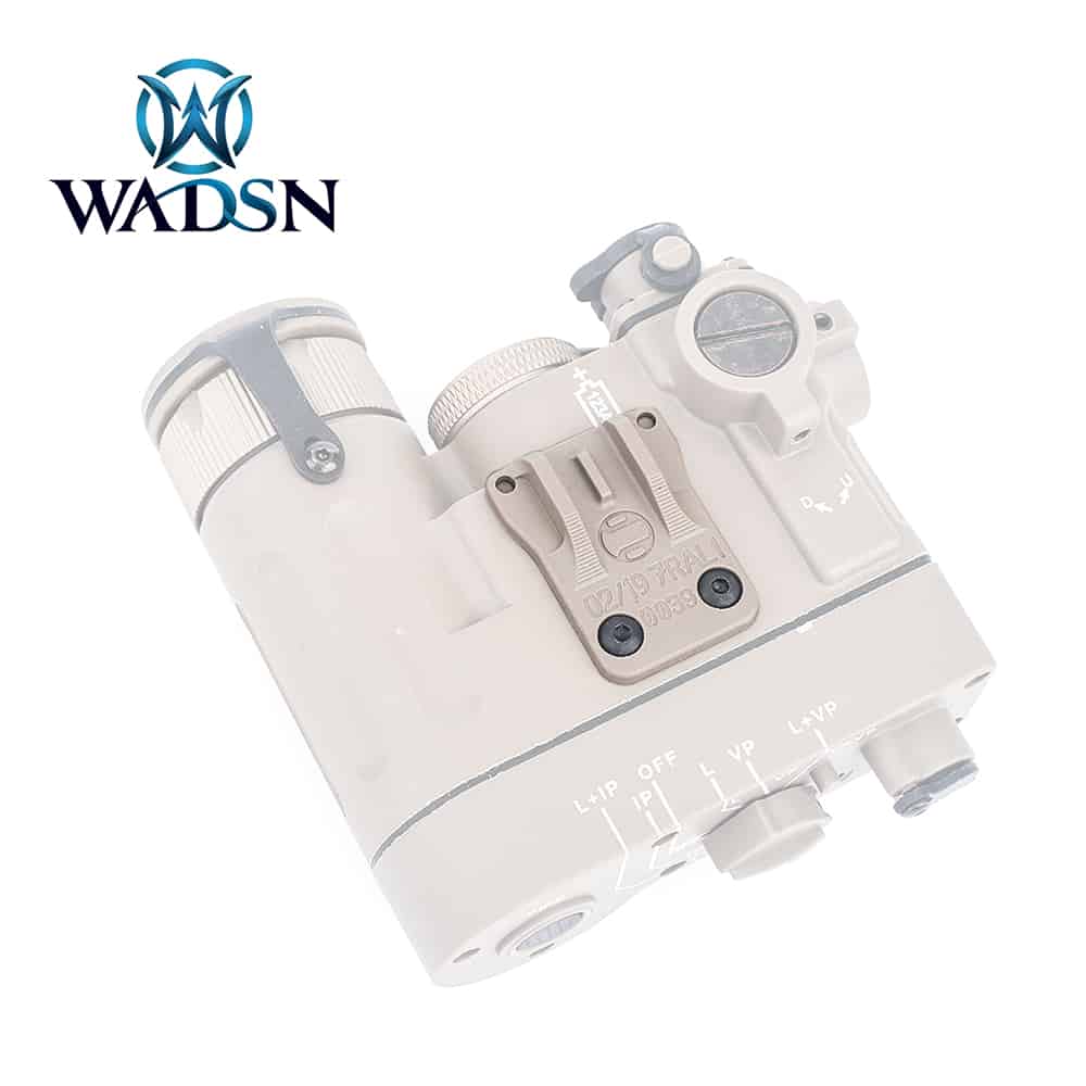 Wadsn DBAL-A2 Assist Sights (Leaf) v2.0 Black/DE