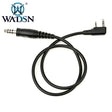 Wadsn PTT to Kenwood 2 pin