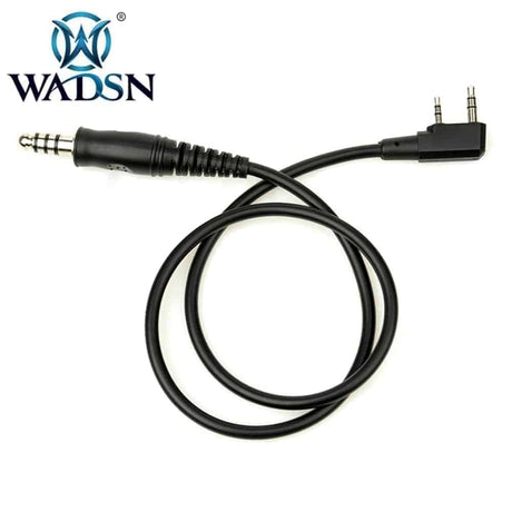 Wadsn PTT to Kenwood 2 pin