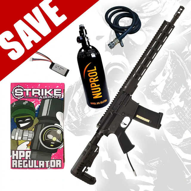 Wolverine MTW Gen 3 Billet Series - 14" Carbine Tactical Version Bundle-Socom Tactical Airsoft