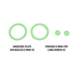 X-Power O-Ring for Magazine Bases for Airsoft G-Series GBB Pistols-Socom Tactical Airsoft