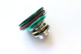 ZCI double o-ring aluminum bearing piston head