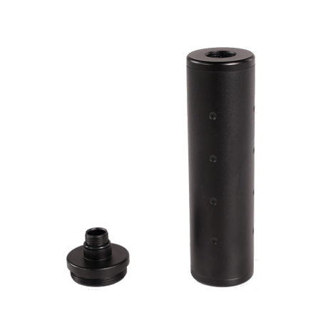 Nuprol Viper Suppressor 14mm CCW (110mm) (Black)-Socom Tactical Airsoft