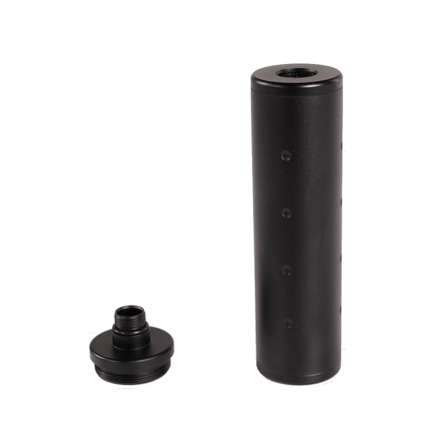 Nuprol Viper Suppressor 14mm CCW (110mm) (Black)-Socom Tactical Airsoft