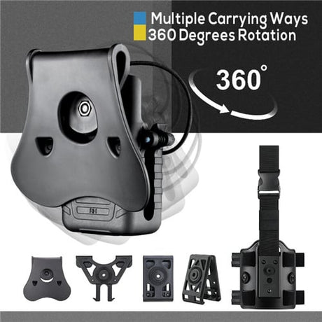 Amomax Baofeng, Motorola Radio Holster-Amomax-Socom Tactical Airsoft