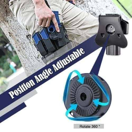 Amomax Left Handed Holster fits glock-Amomax-Socom Tactical Airsoft