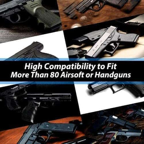 Amomax Per-Fit Adjustable Universal Multi-Fit Holster (Right Handed)-Amomax-Socom Tactical Airsoft