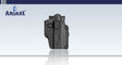 Amomax Per-Fit Adjustable Universal Multi-Fit Holster (Right Handed)-Amomax-Socom Tactical Airsoft