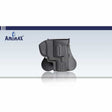Amomax Smith & Wesson J Frame Revolver Holster-Amomax-Socom Tactical Airsoft