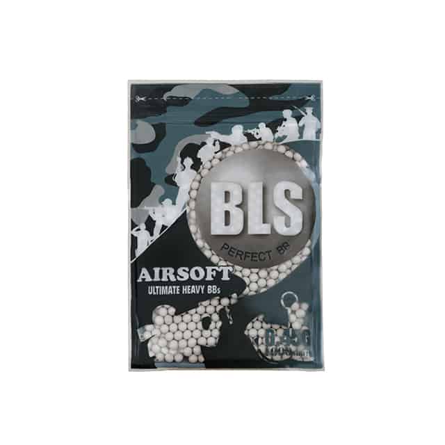 BLS Non-Bio Precision 0.45g BBs | 1000 Heavy BBs (White/Ivory