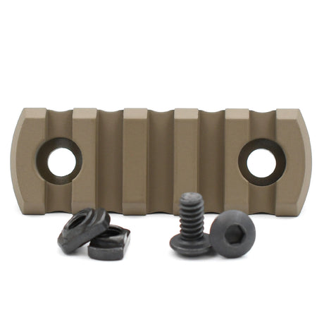Castellan 5 Slot M-Lok Rail Panel - Dark Earth