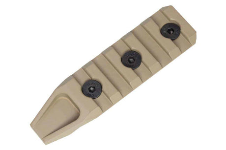 Castellan 5 Slot URX rail panel for Keymod - Dark Earth