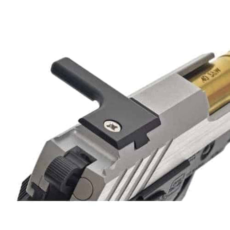 Cow Cow RAW Cocking handle for Hi-Capa - 1911 Standard DL - Black-COW COW Technology-Socom Tactical Airsoft