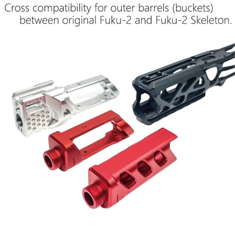 CTM AAP-01 FUKU-2 CNC Upper - Long Skeletonised (Various Colours)-CTM-Socom Tactical Airsoft