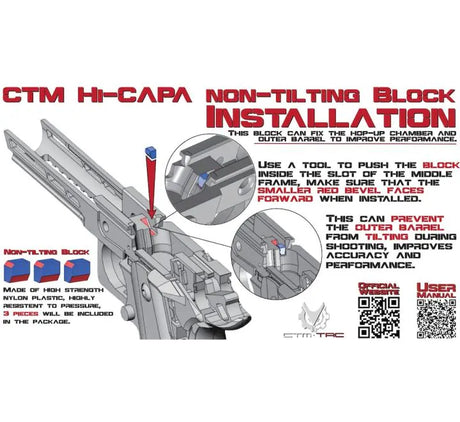 CTM Flatline TM Hi-Capa 5.1 Split Slide (Various Colours)-CTM-Socom Tactical Airsoft