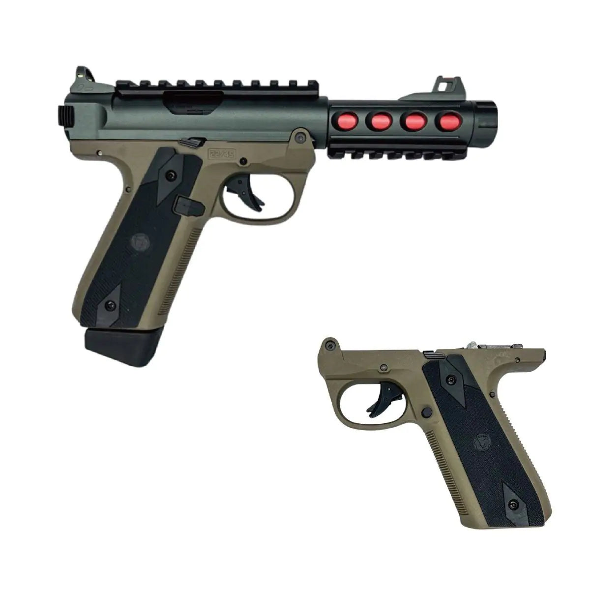 CTM Ruger Lower Receiver for the AAP-01-CTM-Socom Tactical Airsoft