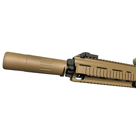E&C 416D 9″ with E-Shooter Mosfet – Tan Dark Earth – Accessories Included (2025 version)-E&amp;C-Socom Tactical Airsoft