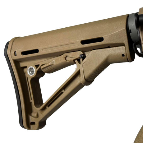 E&C 416D 9″ with E-Shooter Mosfet – Tan Dark Earth – Accessories Included (2025 version)-E&amp;C-Socom Tactical Airsoft