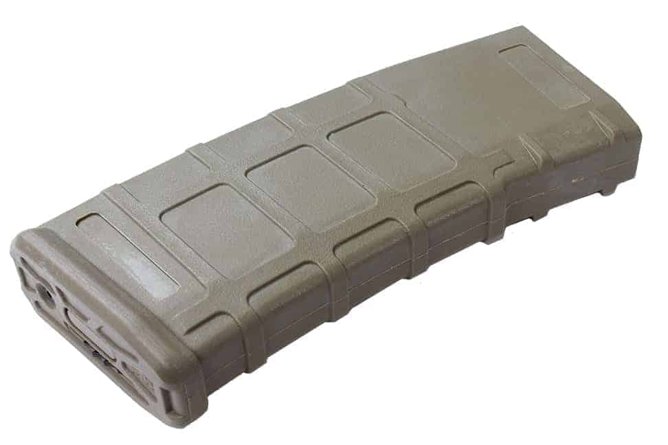 E&C P Mag Style High Cap M4 Magazine - Tan-E&amp;C-Socom Tactical Airsoft