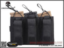 Emerson 5.56 and Pistol Triple Open Top Magazine Pouch-Emerson Gear-Socom Tactical Airsoft