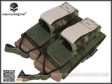 EMERSON 5.56 & Pistol Double Open Top Magazine Pouch Multicam Tropic-Emerson Gear-Socom Tactical Airsoft