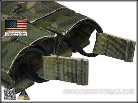 Emerson Double 5.56 Open Top Magazine Pouch-Emerson Gear-Socom Tactical Airsoft