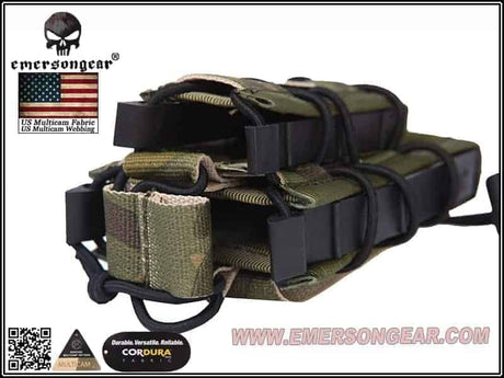 Emerson Dual Decker Magazine Pouch - Multicam Tropic-Emerson Gear-Socom Tactical Airsoft
