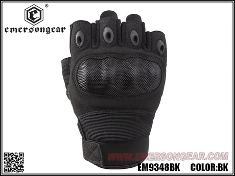 Emerson Fingerless Warfighter Gloves (Various Colours)-Emerson Gear-Socom Tactical Airsoft