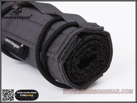 Emerson Gear Airsoft Suppressor Cover (18cm) - Black-Emerson Gear-Socom Tactical Airsoft