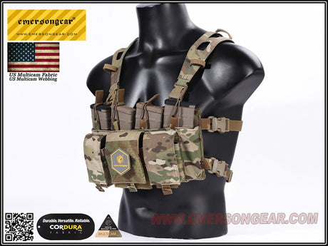 Emerson Gear CP Style Chest Rig Harness (Various Colours)-Emerson Gear-Socom Tactical Airsoft