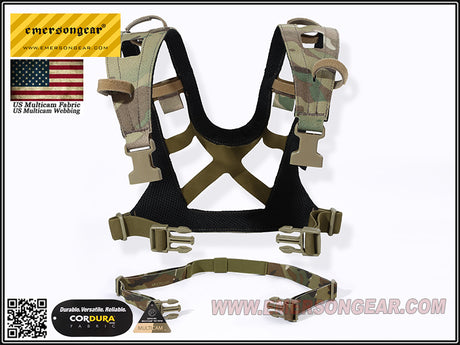 Emerson Gear CP Style Chest Rig Harness (Various Colours)-Emerson Gear-Socom Tactical Airsoft