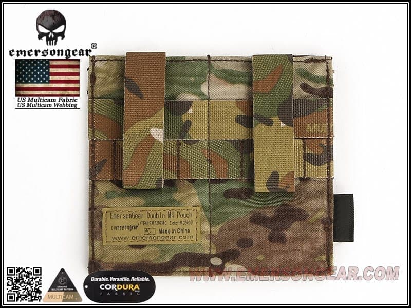 Emerson Gear Double Elastic Magazine Pouch-Emerson Gear-Socom Tactical Airsoft