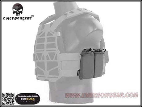 Emerson Gear Double mag pouch for Frame Plate Carrier - Coyote brown-Emerson Gear-Socom Tactical Airsoft