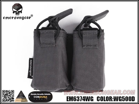 Emerson Gear Double Pistol Pouch For Frame Carrier-Emerson Gear-Socom Tactical Airsoft