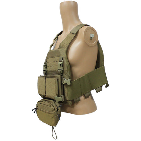 Emerson Gear FCS Style Vest W/MK Chest Rig-Emerson Gear-Socom Tactical Airsoft