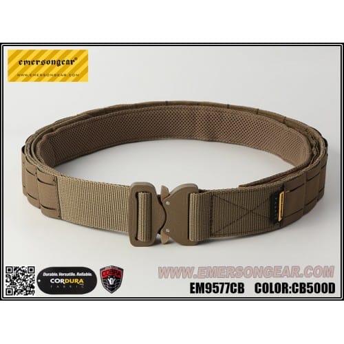 Ceinture de tir tactique 1.5 pouces avec crochet et boucle Ceinture