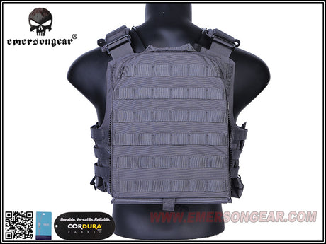 Emerson Gear Navy Cage Style Tactical Vest - Wolf Grey-Emerson Gear-Socom Tactical Airsoft