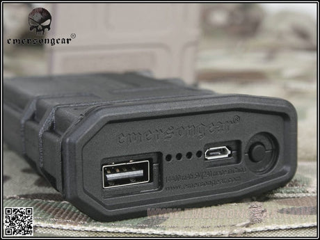 Emerson Gear Pmag USB Power Bank (Short) Black-Emerson Gear-Socom Tactical Airsoft