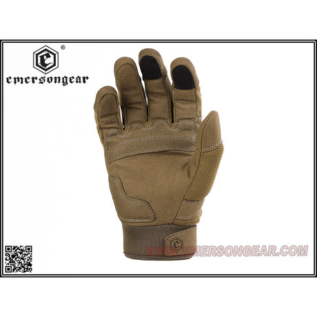 Emerson Gear Warfighter Gloves (Dark Earth)-Emerson Gear-Socom Tactical Airsoft